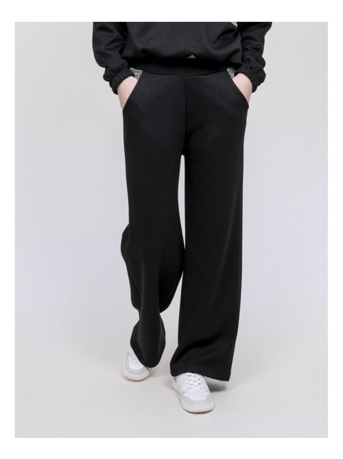 Pantalón con detalles tweed ENRIKA - Kiabi