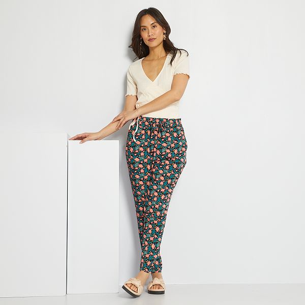 Pantalón con estampado de fantasía null - NEGRO - Kiabi - 15,00€