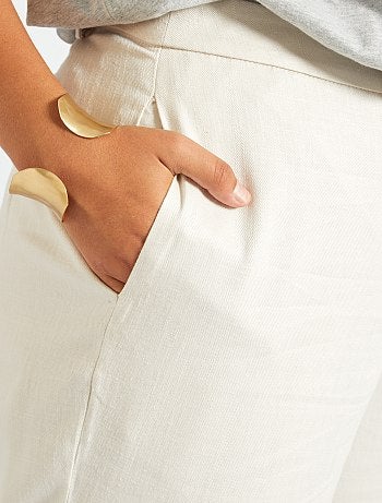 Pantalones rectos de - Kiabi