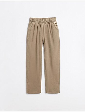 Pantalón con lino, MO Fashion