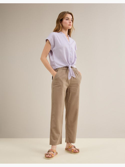 Pantalón con lino, MO Fashion - Kiabi