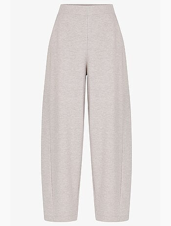 Pantalón confort cálido melange de tiro alto penti