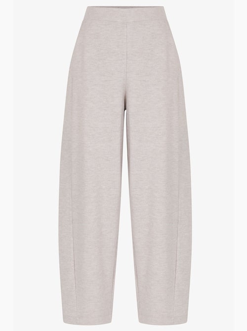 Pantalón confort cálido melange de tiro alto penti - Kiabi Pantalón confort cálido melange de tiro alto penti - Kiabi