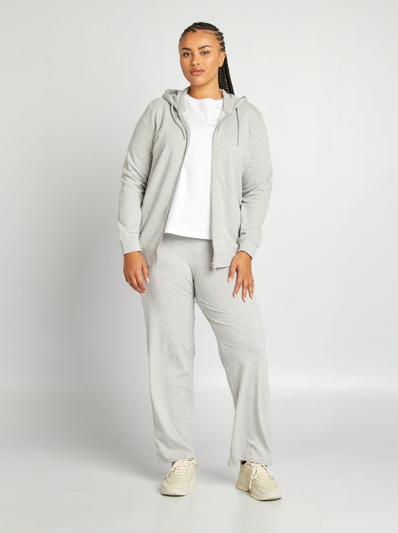 Pantalón confort fino GRIS - Kiabi