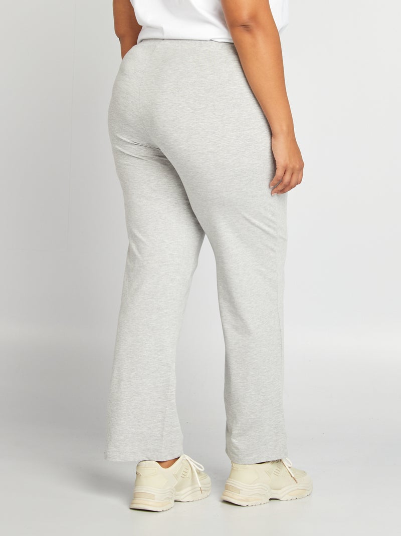 Pantalón confort fino GRIS - Kiabi