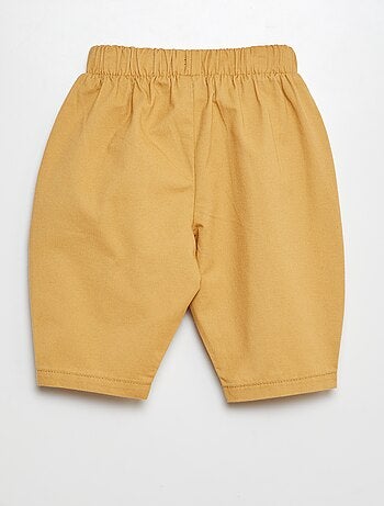 Pantalón corte globo