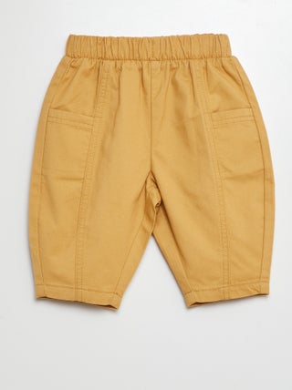 Pantalón corte globo