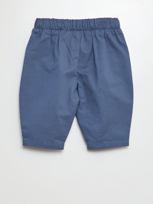 Pantalón corte globo - Kiabi