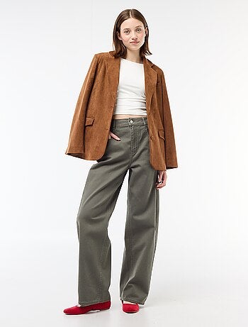 Pantalón corte globo