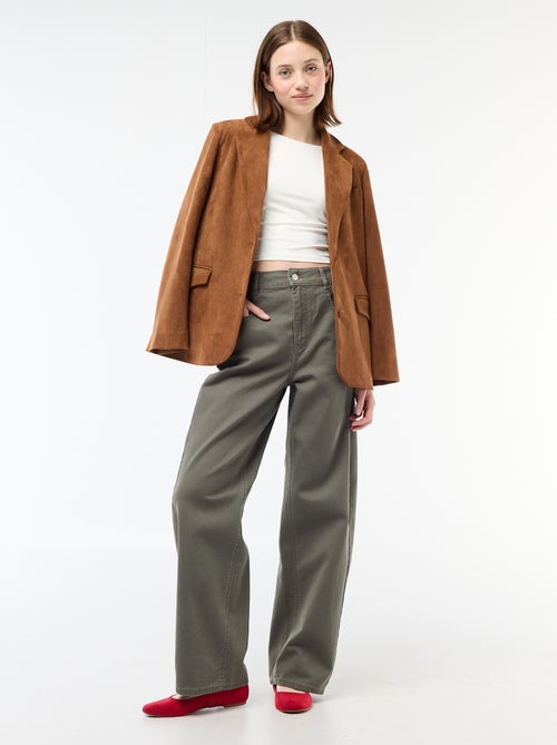 Pantalón corte globo - Kiabi