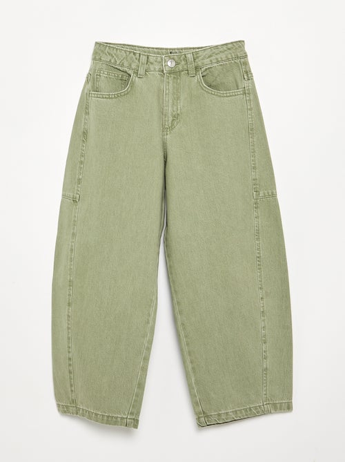 Pantalón corte globo - Kiabi