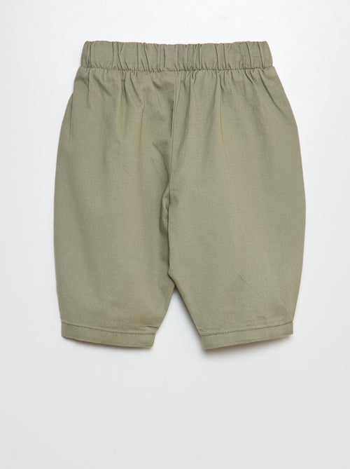 Pantalón corte globo - Kiabi