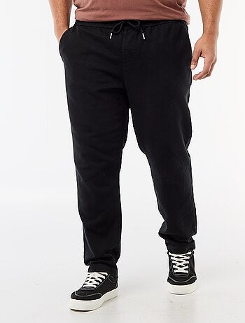 Pantalón corte recto estilo jogpant