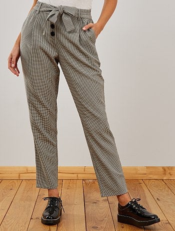 Pantalón corte tapered - Kiabi