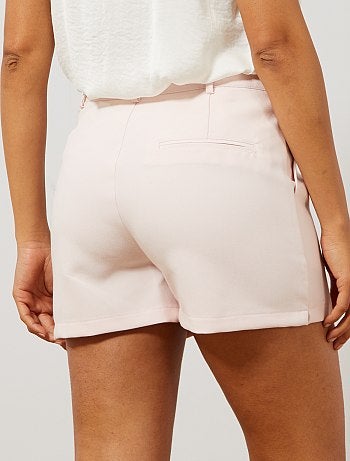 Pantalón corto abotonado - Kiabi