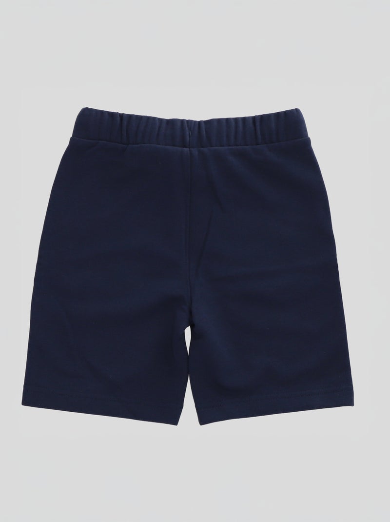 Pantalón corto 'Bluey' en felpa de algodón Azul - Kiabi