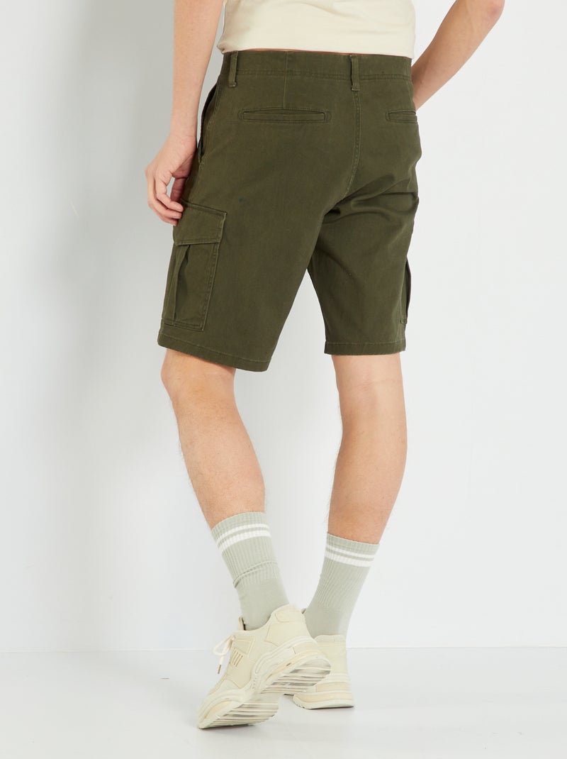 Pantalón corto cargo 'Produkt' KAKI - Kiabi