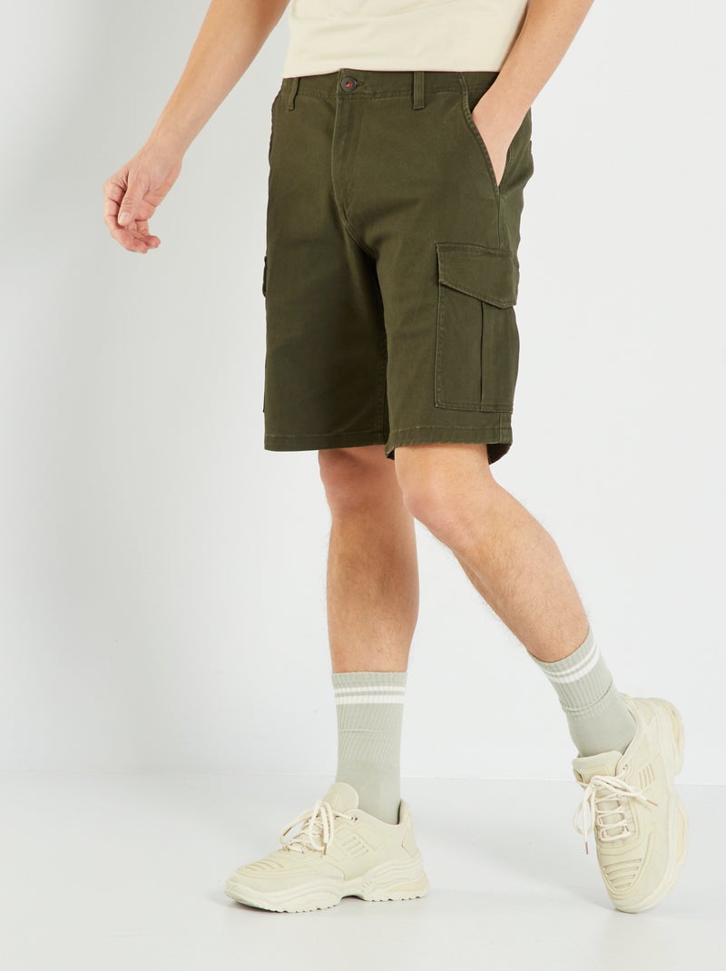 Pantalón corto cargo 'Produkt' KAKI - Kiabi