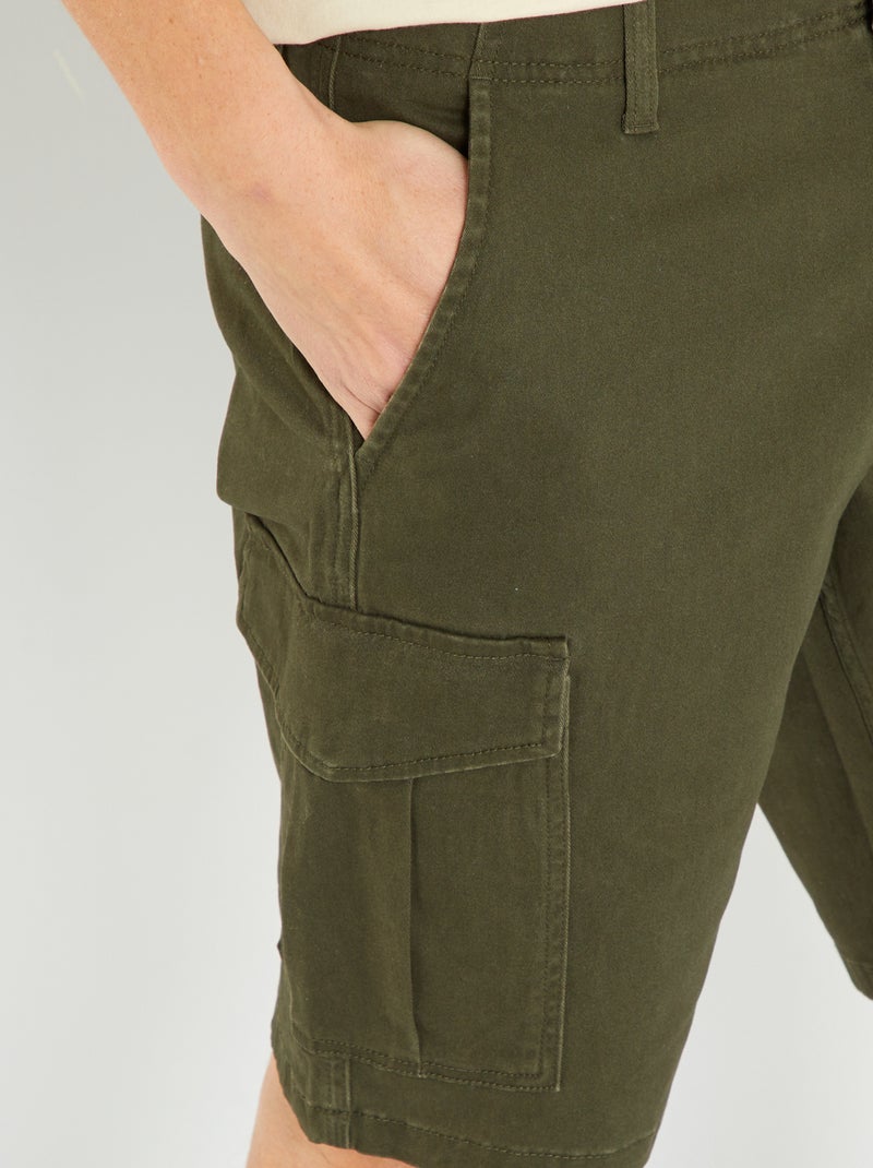 Pantalón corto cargo 'Produkt' KAKI - Kiabi