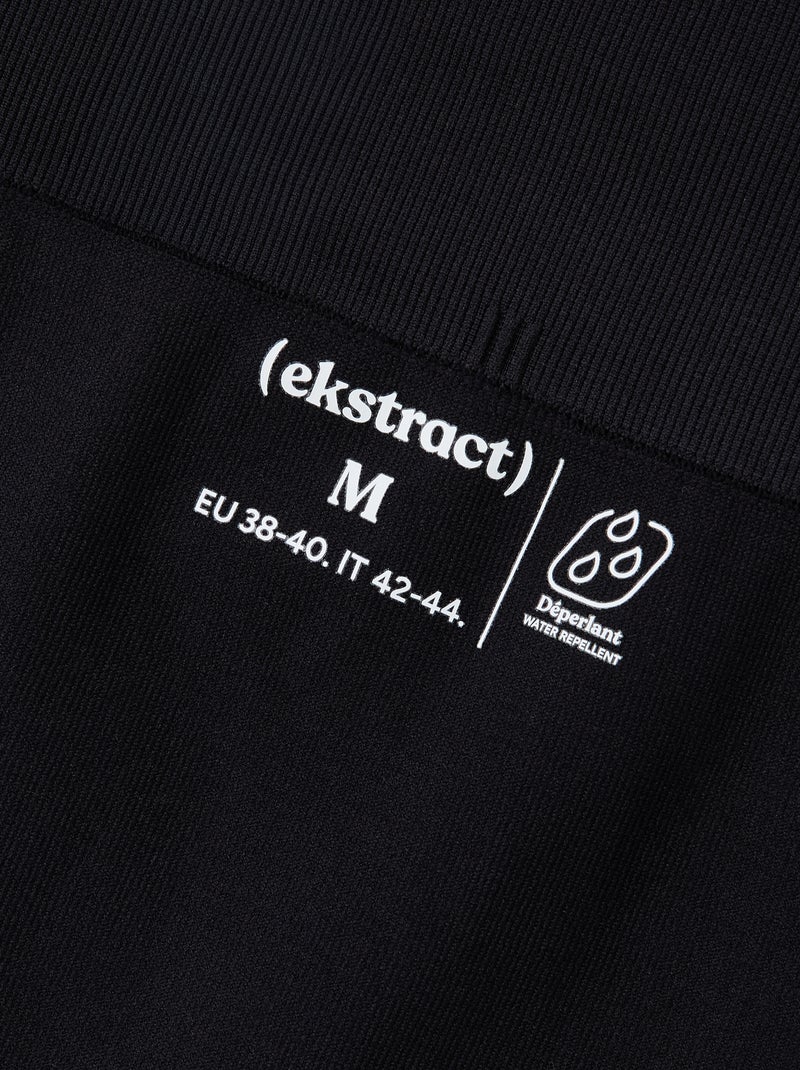 Pantalón corto ciclista deportivo sin costuras - (ekstract) Negro - Kiabi