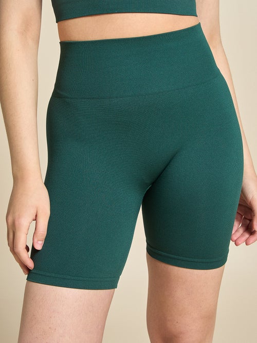 Pantalón corto ciclista deportivo sin costuras - (ekstract) - Kiabi