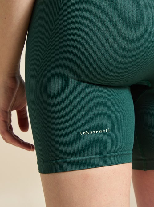 Pantalón corto ciclista deportivo sin costuras - (ekstract) - Kiabi
