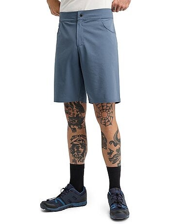 Pantalón corto cicloturismo hombre ciclismo hombre daytrip indigo