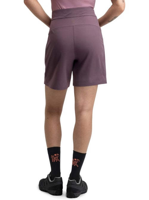 Pantalón corto cicloturismo mujer ciclismo mujer turf - Kiabi