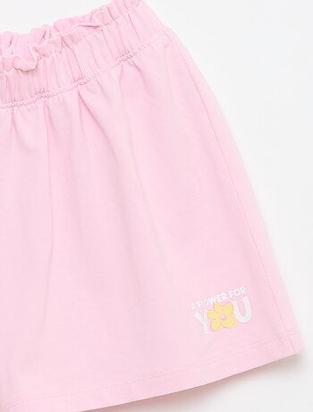 Pantalón corto colorido