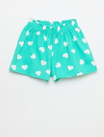 Pantalón corto colorido