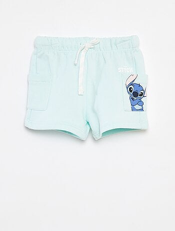 Pantalón corto con bolsillos 'Stitch'