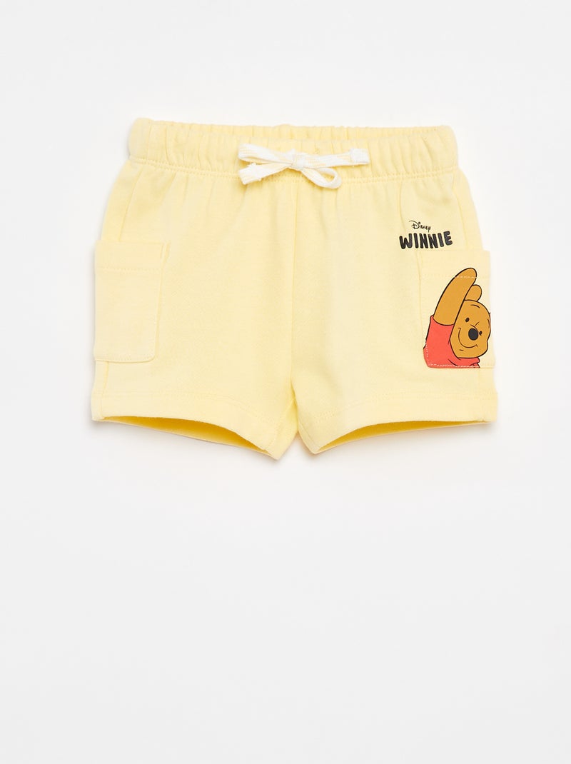 Pantalón corto con bolsillos 'Winnie' AMARILLO - Kiabi