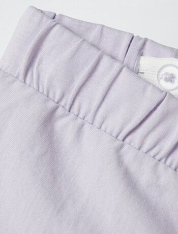 Pantalón corto con bordados calados 'Guppy'