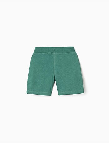 Pantalón corto con cordón y bolsillos laterales