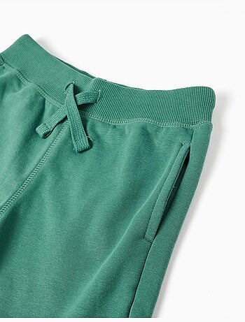 Pantalón corto con cordón y bolsillos laterales