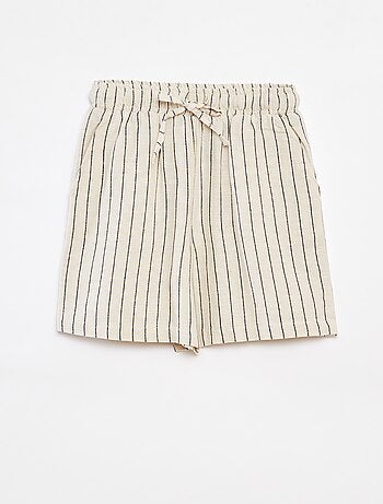 Pantalón corto con estampado