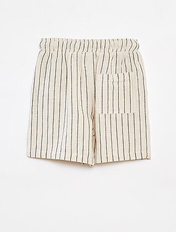 Pantalón corto con estampado