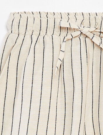 Pantalón corto con estampado