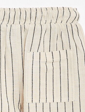 Pantalón corto con estampado