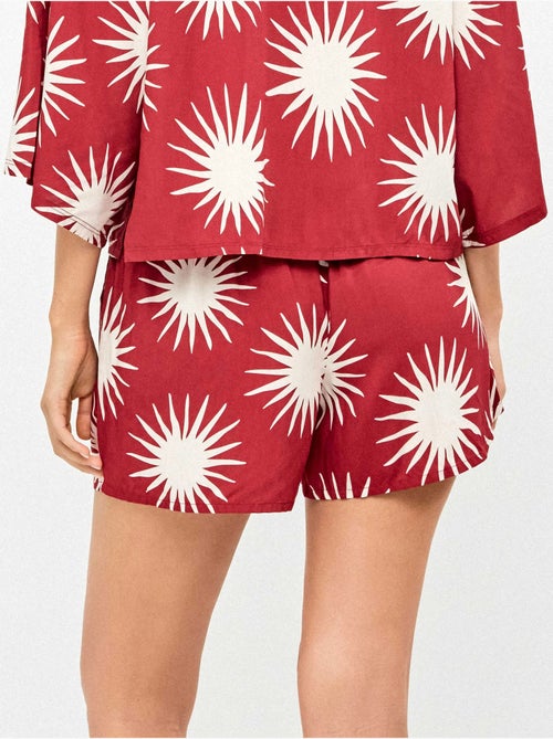 Pantalón corto con estampado de soles - Kiabi Pantalón corto con estampado de soles - Kiabi