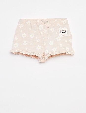 Pantalón corto con estampado y volantes 'Disney'