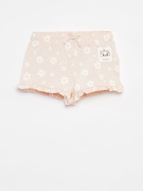 Pantalón corto con estampado y volantes 'Disney' - Kiabi