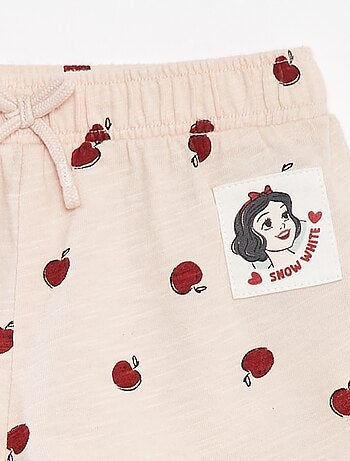 Pantalón corto con estampado y volantes 'Disney'