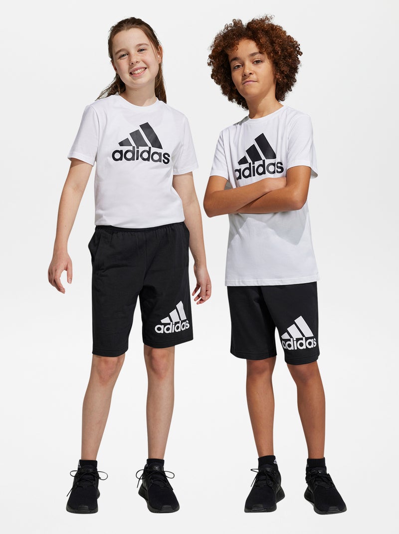Pantalón corto de algodón 'adidas' NEGRO - Kiabi