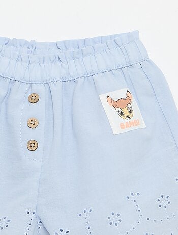 Pantalón corto de algodón 'Bambi' 'Disney'