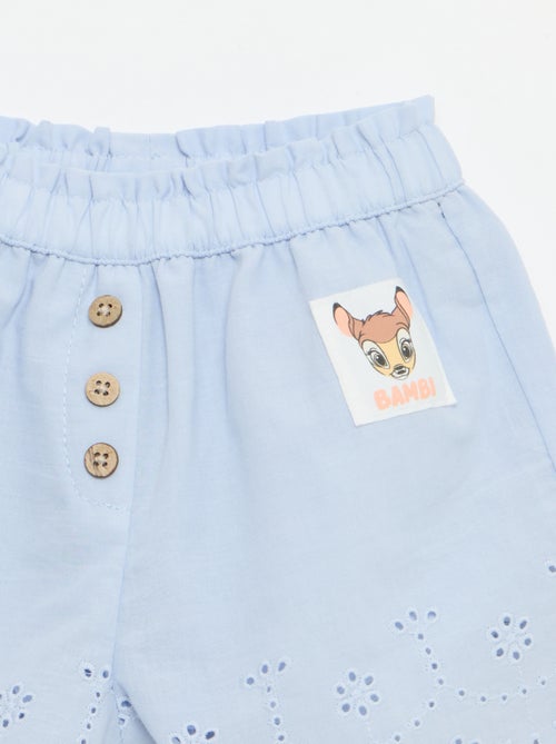 Pantalón corto de algodón 'Bambi' 'Disney' - Kiabi