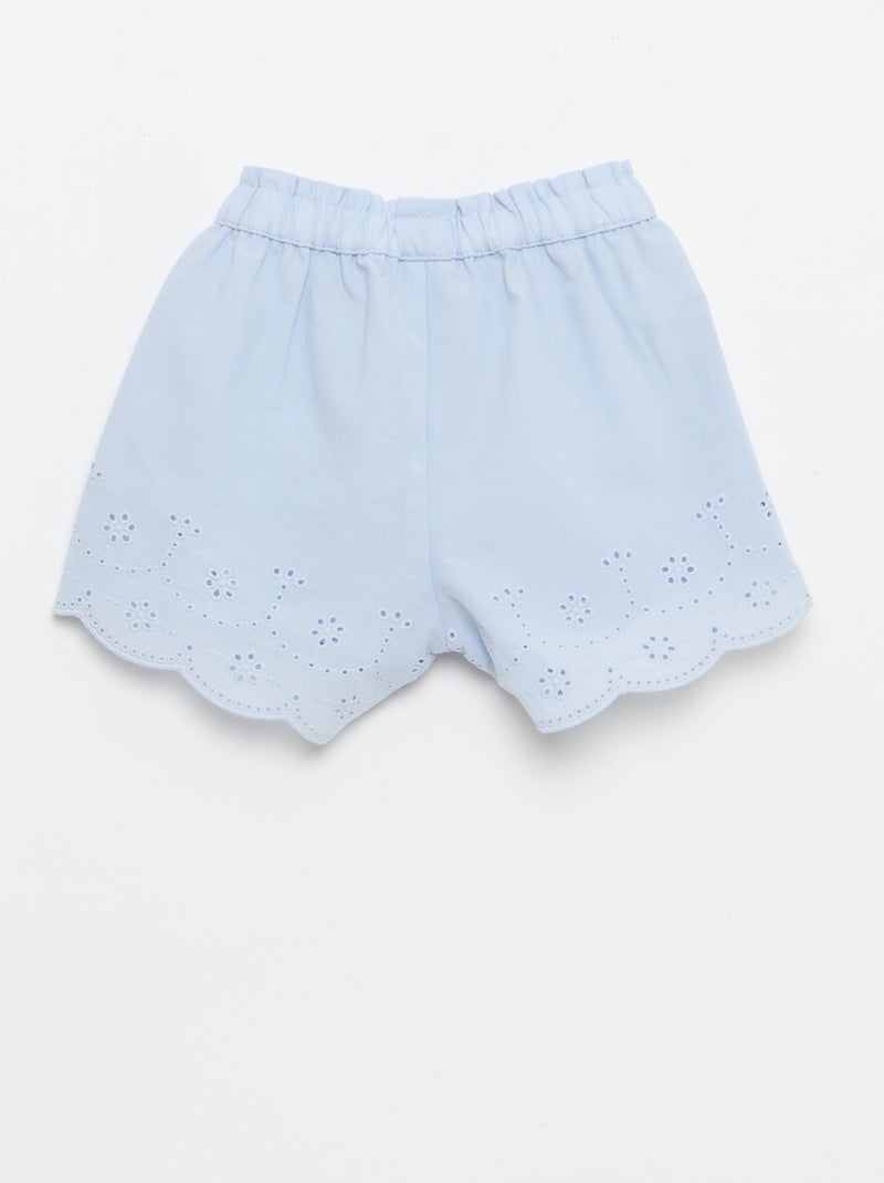 Pantalón corto de algodón 'Bambi' 'Disney' Azul - Kiabi