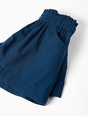 Pantalón corto de algodón con cintura elástica You&Me
