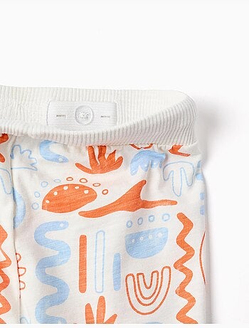 Pantalón corto de algodón con estampado