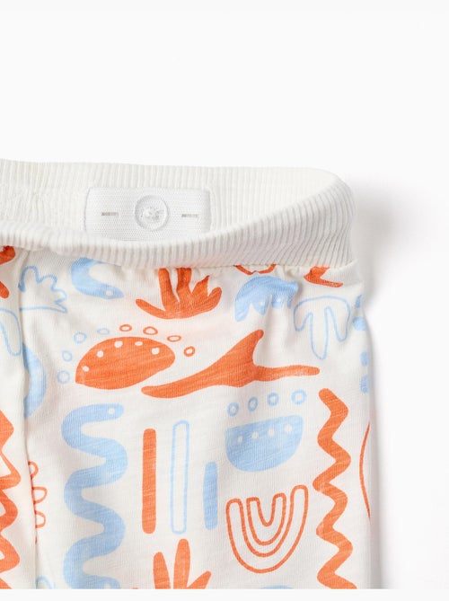 Pantalón corto de algodón con estampado - Kiabi